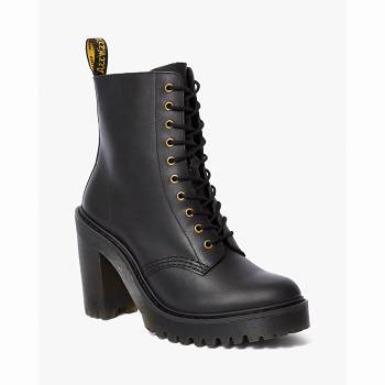 Dr Martens Kendra Kožené - Cierne Cizmy Damske, D356SK